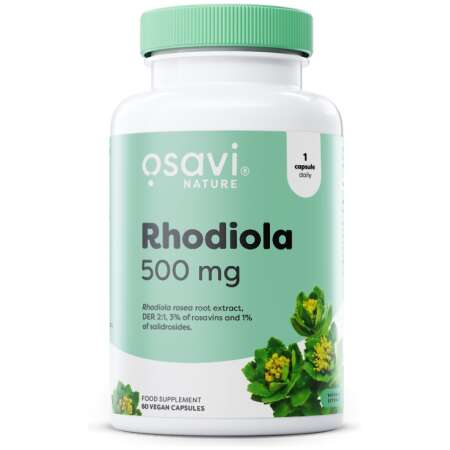 Osavi Rhodiola, 500mg - 60 vegan caps