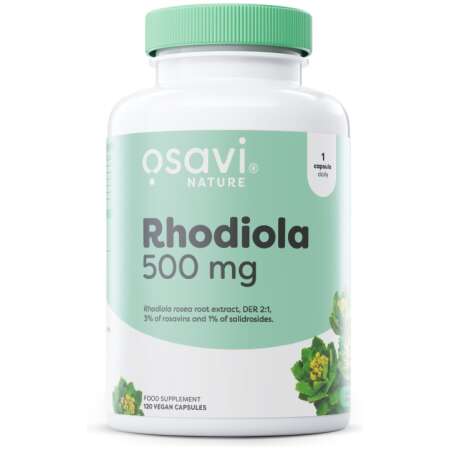 Osavi Rhodiola, 500mg - 120 vegan caps