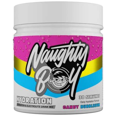 Naughty Boy Hydration, Candy Bubblegum - 255g