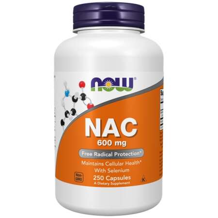 NOW Foods NAC with Selenium, 600mg - 250 caps