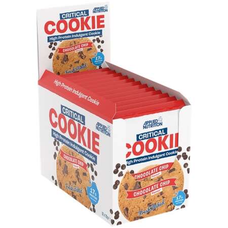 Applied Nutrition Critical Cookie, Chocolate Chip - 12 x 73g