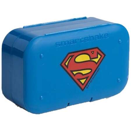 SmartShake Pill Box Organizer, 2-pack - DC Superman
