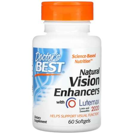 Doctor's Best Natural Vision Enhancers - 60 softgels