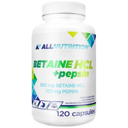 Allnutrition Betaine HCl + Pepsin - 120 caps