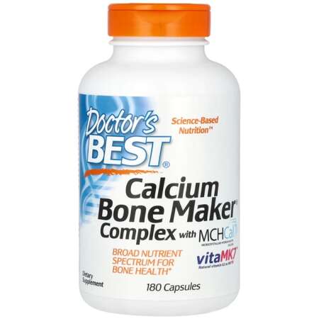 Doctor's Best Calcium Bone Maker Complex with MCHCal - 180 caps