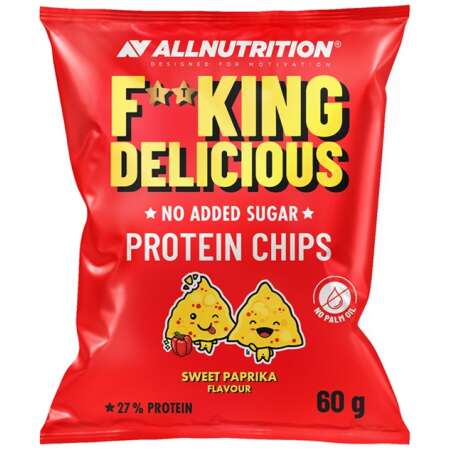 Allnutrition Fitking Delicious Protein Chips, Sweet Paprika - 60g
