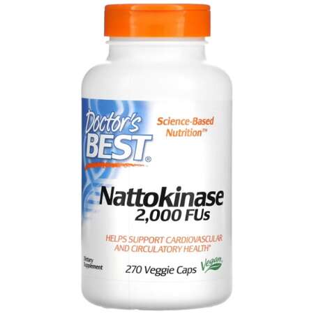 Doctor's Best Nattokinase, 2000 FUs - 270 vcaps