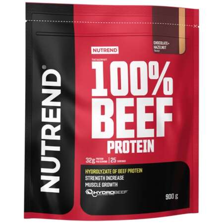 Nutrend 100% Beef Protein, Chocolate Hazelnut - 900g