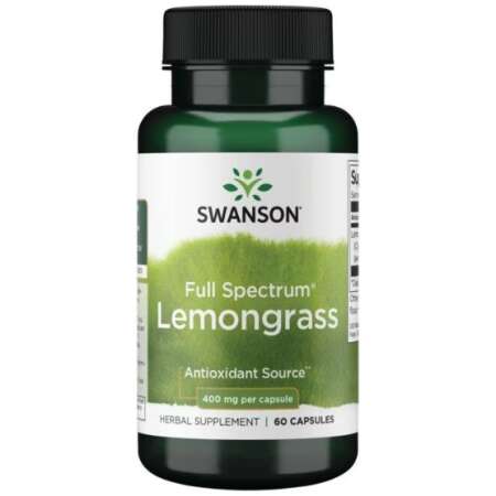 Swanson Full Spectrum Lemongrass, 400mg - 60 caps