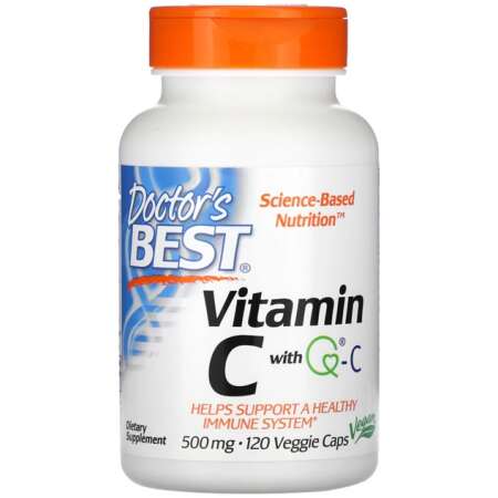 Doctor's Best Vitamin C with Q-C, 500mg - 120 vcaps