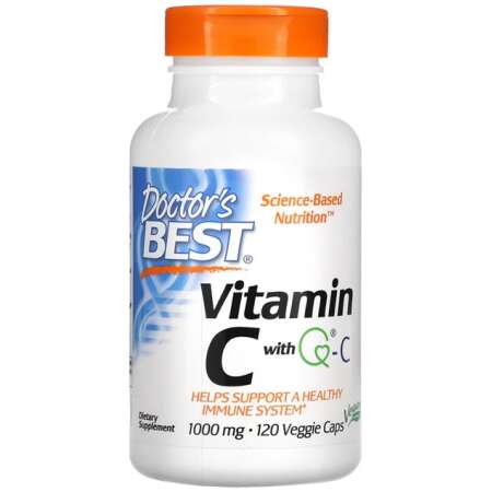 Doctor's Best Vitamin C with Q-C, 1000mg - 120 vcaps