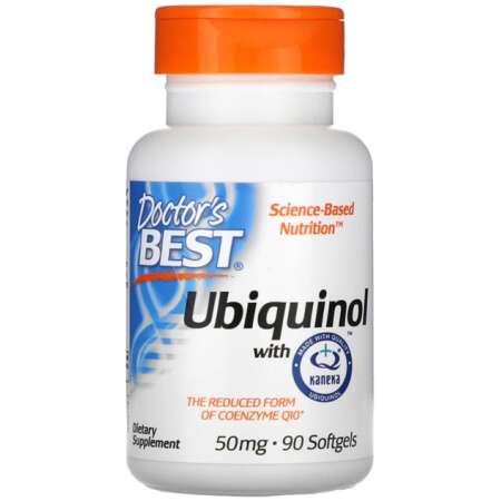 Doctor's Best Ubiquinol with Kaneka, 50mg - 90 softgels
