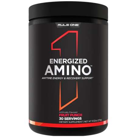 Rule One Energized Amino, Fruit Punch - 270g