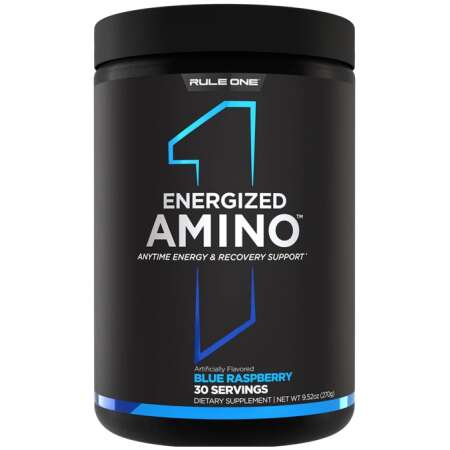 Rule One Energized Amino, Blue Raspberry - 270g