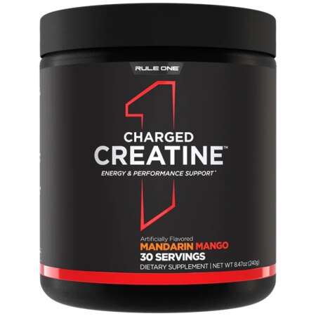 Rule One Charged Creatine, Mandarin Mango - 240g