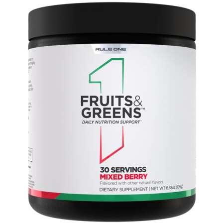 Rule One Fruits & Greens, Mixed Berry - 195g