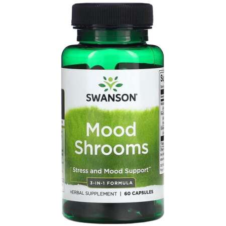 Swanson Mood Shrooms - 60 caps