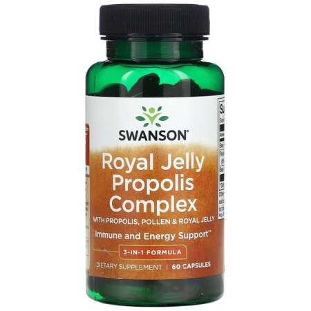 Swanson Royal Jelly Propolis Complex - 60 caps