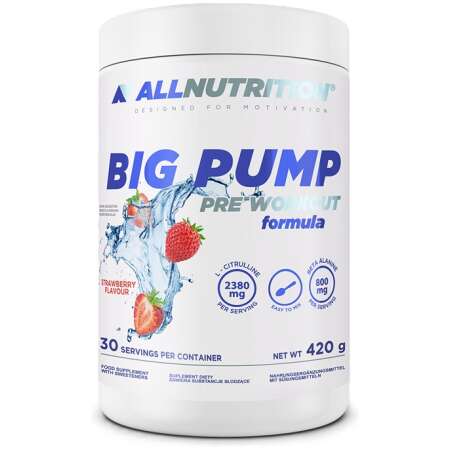 Allnutrition Big Pump, Strawberry - 420g