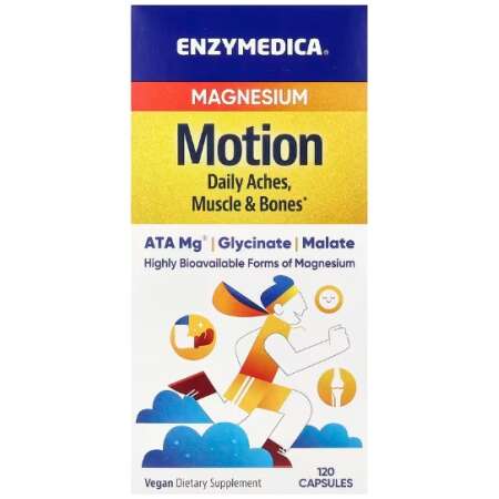 Enzymedica Magnesium Motion - 120 caps