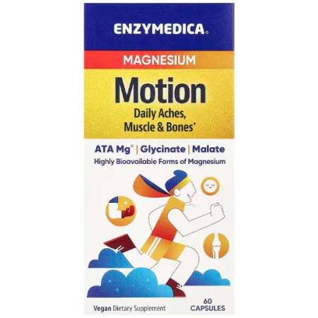 Enzymedica Magnesium Motion - 60 caps