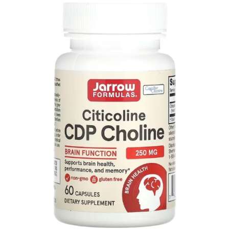 Jarrow Formulas Citicoline CDP Choline, 250mg - 60 caps