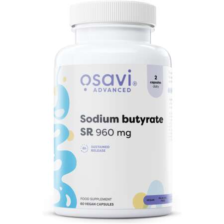 Osavi Sodium butyrate SR, 960mg - 60 vegan caps