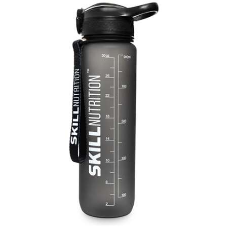 Skill Nutrition Accessories Skill Nutrition Bottle, Black - 1000 ml.