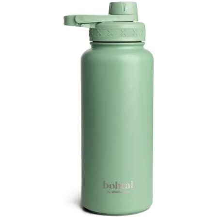 SmartShake Bohtal Insulated Sports Bottle, Green - 960 ml.
