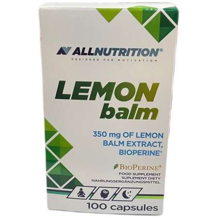 Allnutrition Lemon Balm, 350mg - 100 caps