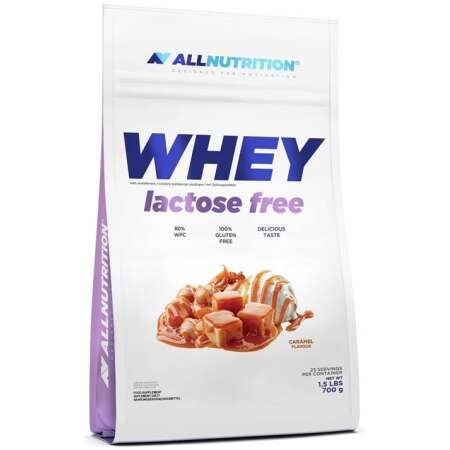 Allnutrition Whey Lactose Free, Caramel - 700g