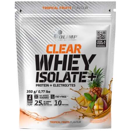 Olimp Nutrition Clear Whey Isolate+, Tropical Fruits - 350g