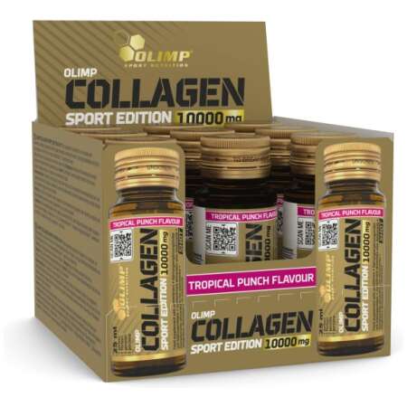 Olimp Nutrition Collagen Sport Edition, Tropical Punch - 9 x 25 ml.