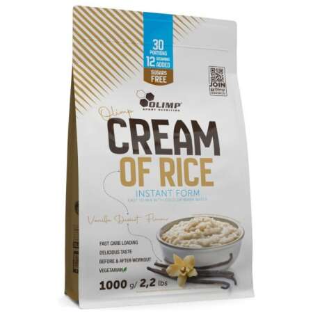 Olimp Nutrition Cream of Rice, Vanilla Dessert - 1000g