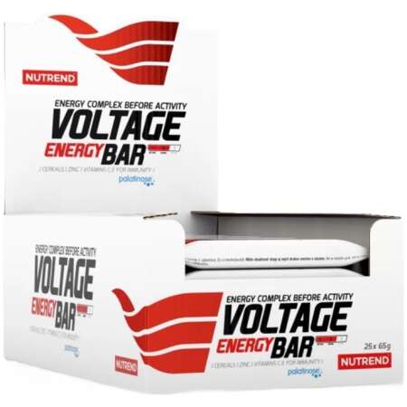 Nutrend Voltage Energy Bar, Hazelnut - 25 x 65g