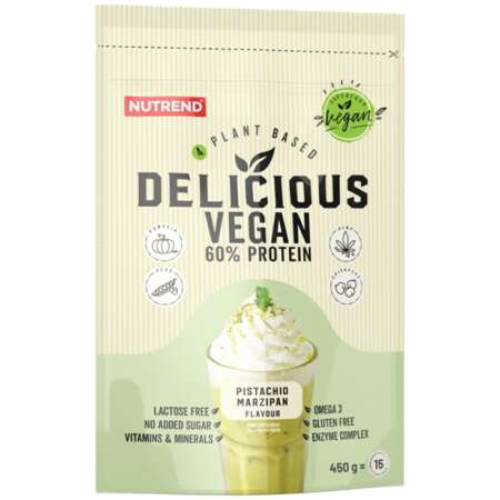 Nutrend Delicious Vegan, Pistachio Marzipan - 450g