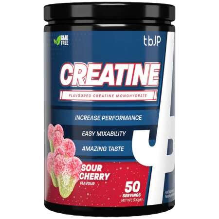 Trained by JP Creatine, Sour Cherry (Tub) - 300g