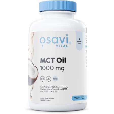 Osavi MCT Oil, 1000mg - 180 softgels
