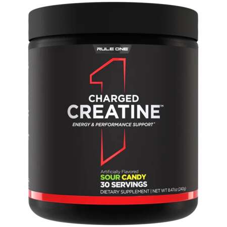 Rule One Charged Creatine, Sour Candy - 240g