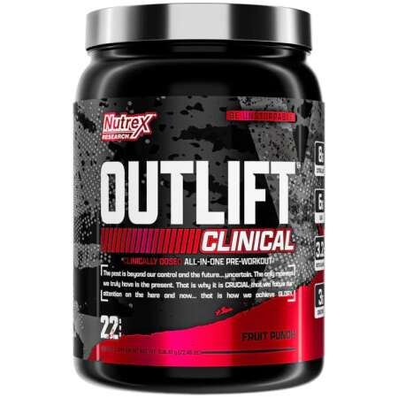 Nutrex OutLift Clinical, Fruit Punch - 636g