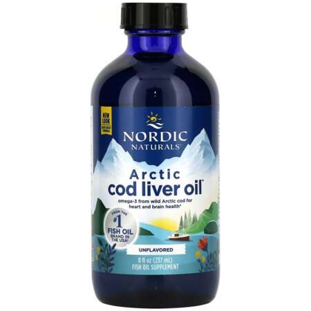 Nordic Naturals Arctic Cod Liver Oil, Unflavored - 237 ml.