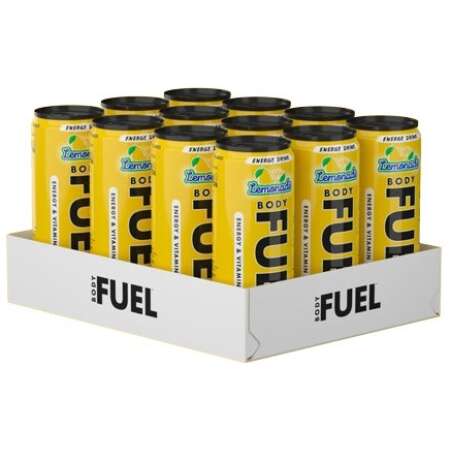 Applied Nutrition Bodyfuel Energy Cans, Lemonade - 12 x 330 ml.