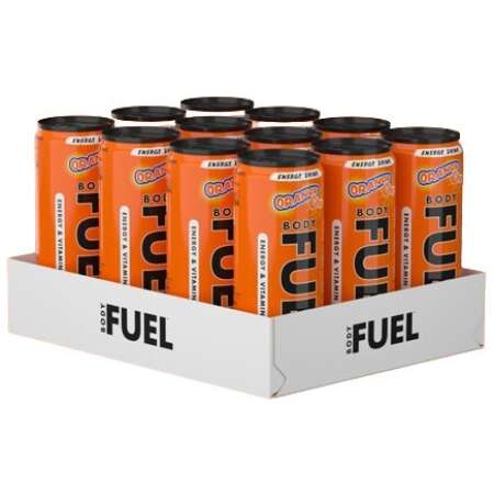 Applied Nutrition Bodyfuel Energy Cans, Orange - 12 x 330 ml.