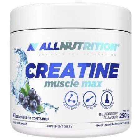 Allnutrition Creatine Muscle Max, Blueberry - 250g
