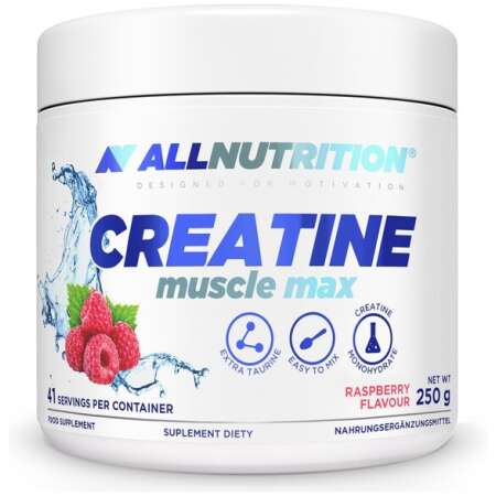 Allnutrition Creatine Muscle Max, Raspberry - 250g
