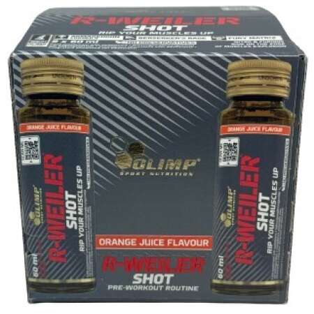 Olimp Nutrition R-Weiler Shot, Orange Juice - 9 x 60 ml.