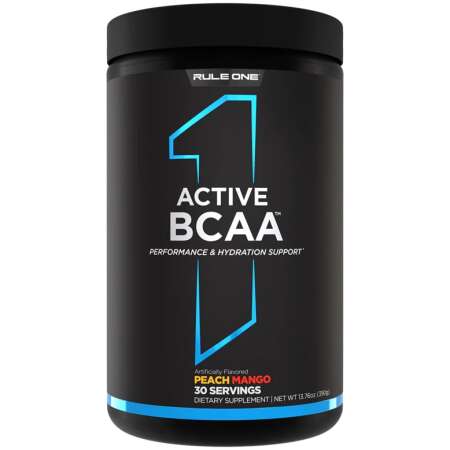 Rule One Active BCAA, Peach Mango - 390g