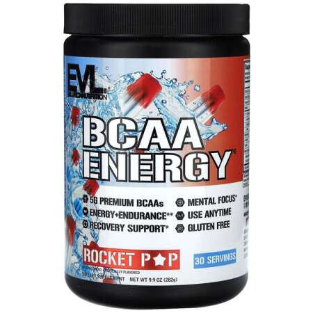 EVLution Nutrition BCAA Energy, Rocket Pop - 282g