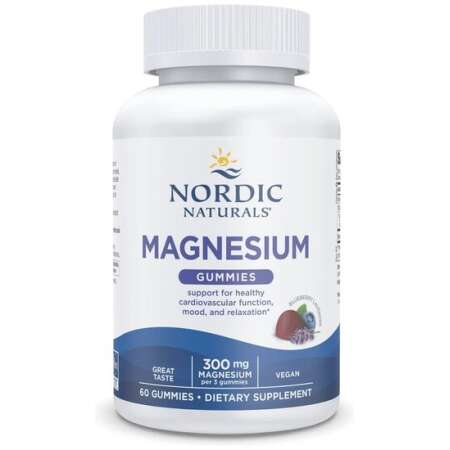 Nordic Naturals Magnesium Gummies, Blueberry Lavender - 60 gummies