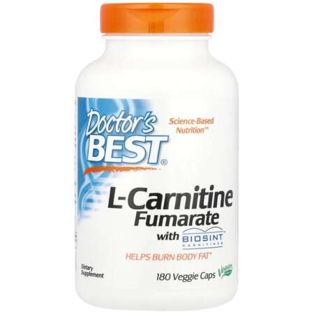 Doctor's Best L-Carnitine Fumarate with Biosint Carnitines - 180 vcaps